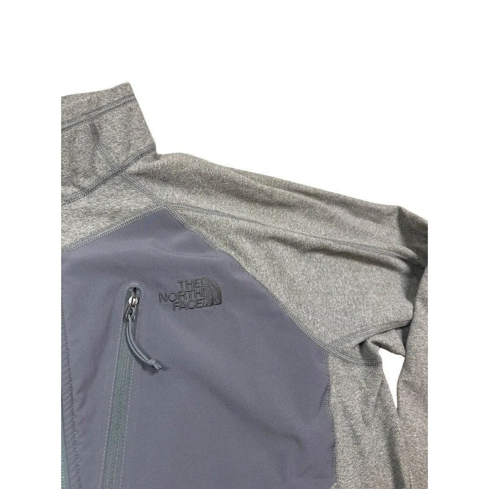 The North Face Mens Size Large FlashDry Fleece 1/4 Zip Pullover Chest Pocket